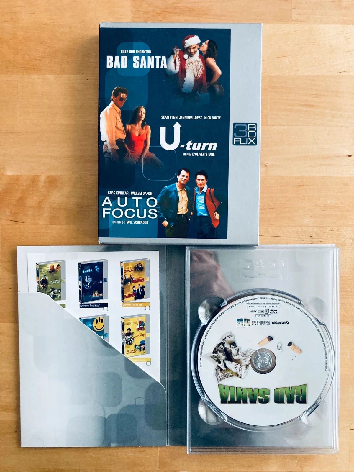 Coffret 3 DVD Bad Santa U-Turn Auto Focus. – photo 3